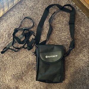 Barska binoculars black carrying case with long strap